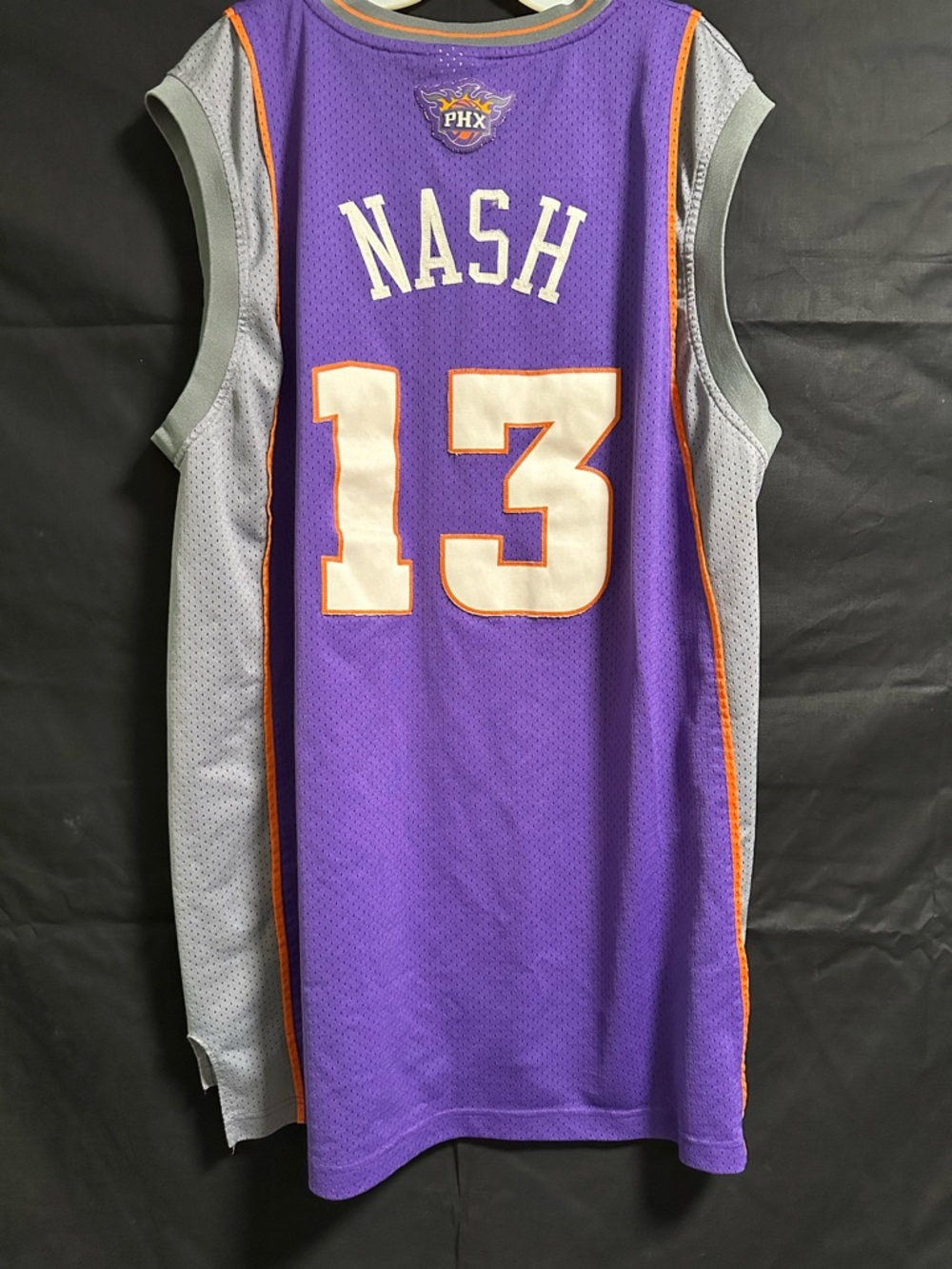 Vintage Steve Nash Phoenix Suns Reebok Stitched Jersey 2XL +2 Purple NBA